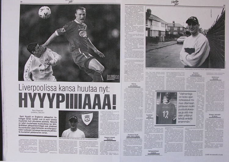 29 In Liverpool Fans Sing Hyypiaaa Finlands Sports Magazine